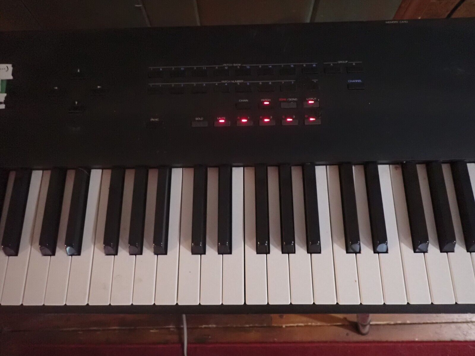 Roland A-80 MIDI Keyboard - for parts or repair with stand - comes as is. - Fresh Stock Dated February 2026