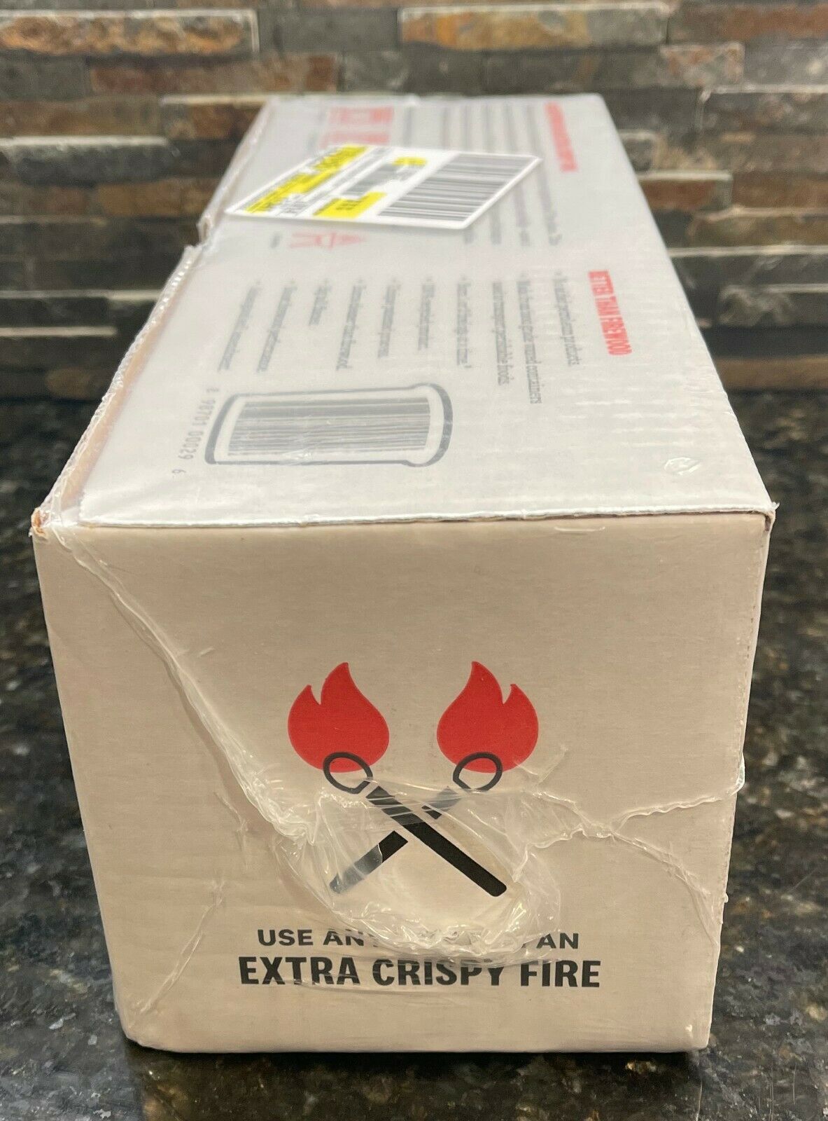 KFC Kentucky Fried Chicken Firelog Fried Chicken Scented 11 Herbs & Spices New - Fresh Stock Dated December 2025