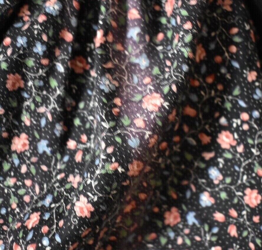 Vintage One of a Kind Patchwork Quilted Midi Skirt Hippie Boho Asymmetrical Hem - Fresh Stock Dated March 2026