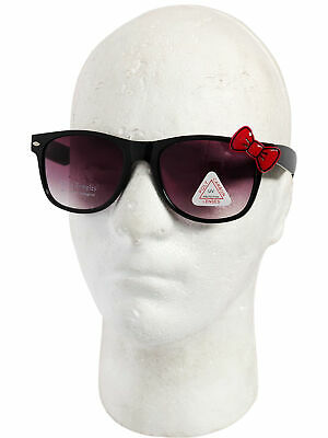 Black Sunglasses With Red Bow Hello Kitty Nerd Accessory Adult - Fresh Stock Dated February 2026