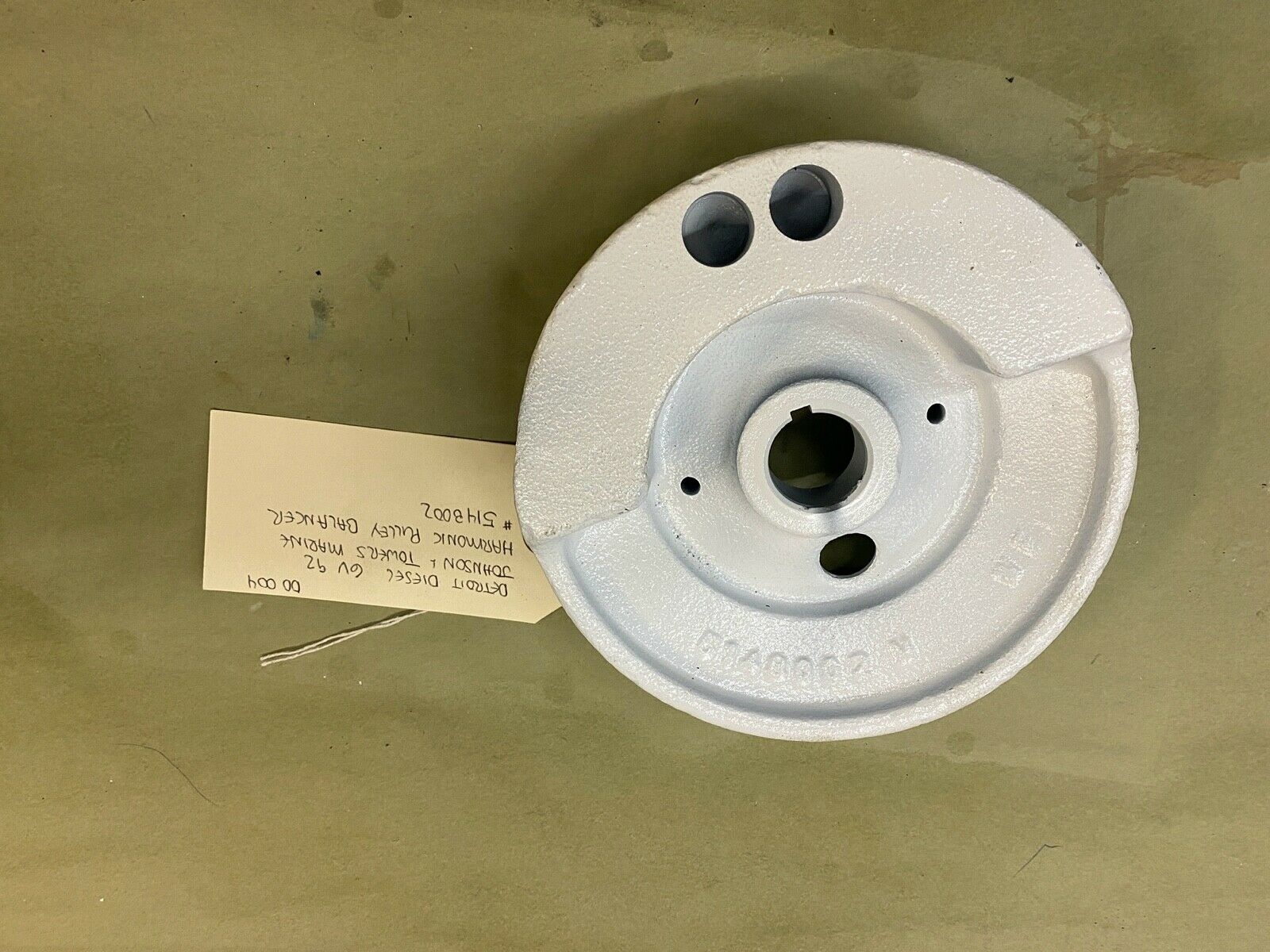 Detroit Diesel 6V92 Johnson and Towers Marine Harmonica Pulley Balancer 5148002M - Fresh Stock Dated February 2026