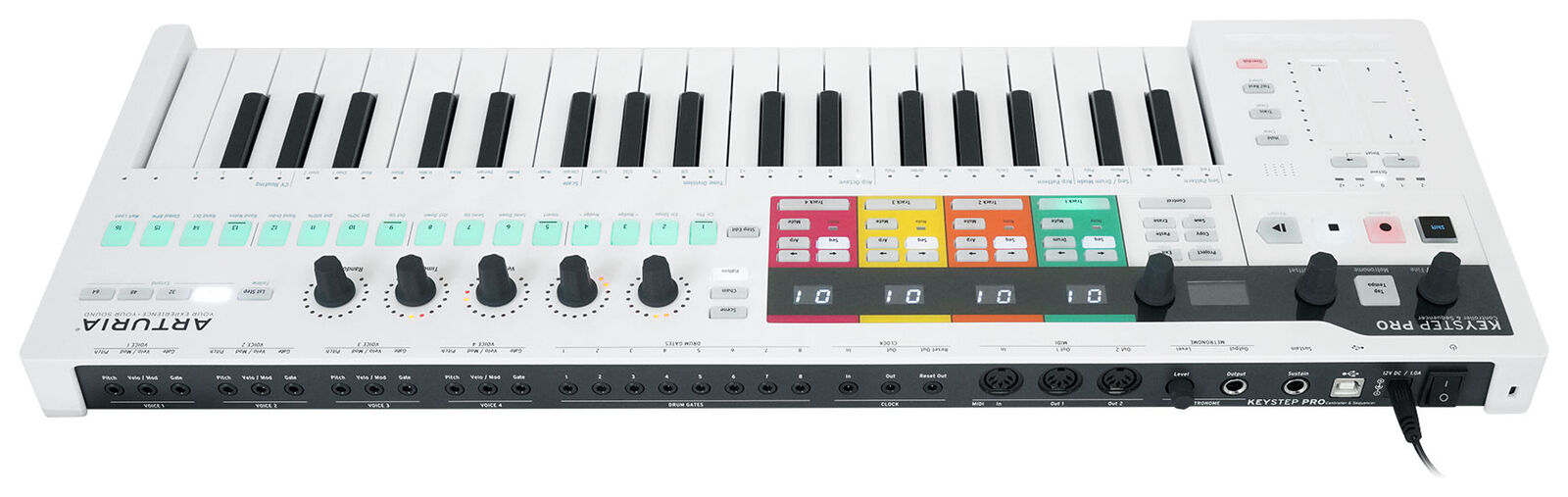 Arturia Keystep Pro Sequencer 37-Key Midi USB DJ/Recording Keyboard Controller - Fresh Stock Dated February 2026