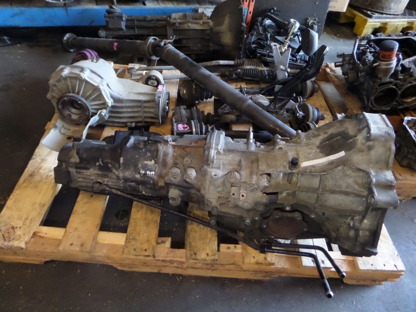 01-05 Audi C5 A6 Allroad 2.7T 6 Speed Manual Transmission Swap OEM - Fresh Stock Dated February 2026