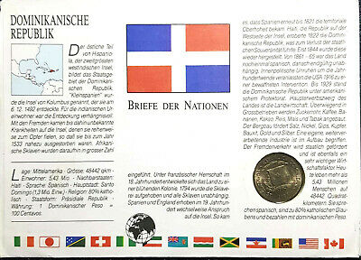 1984 Dominicana 25 Centavos Commemorative Coin,1st Day Issue(+FREE 1 coin)#D8362 - Fresh Stock Dated December 2025