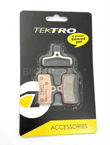 Tektro ORION 4P HD-M750/M745 Bike Q11TS 4 Piston Sintered Disc Brake Pad 1 Pair - Fresh Stock Dated December 2025