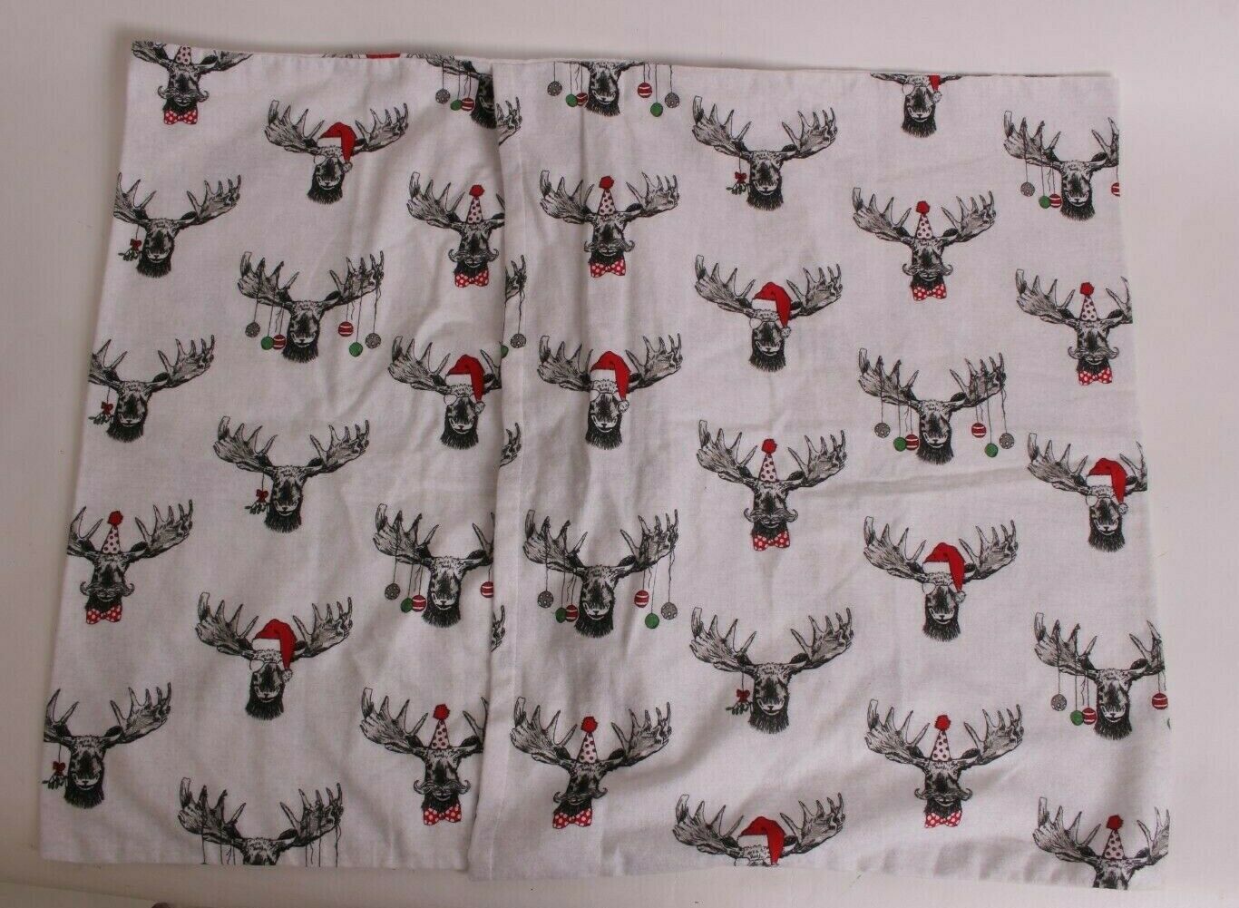 Pottery Barn PB Teen Merry Moose flannel standard pillow sham *sample - Fresh Stock Dated February 2026