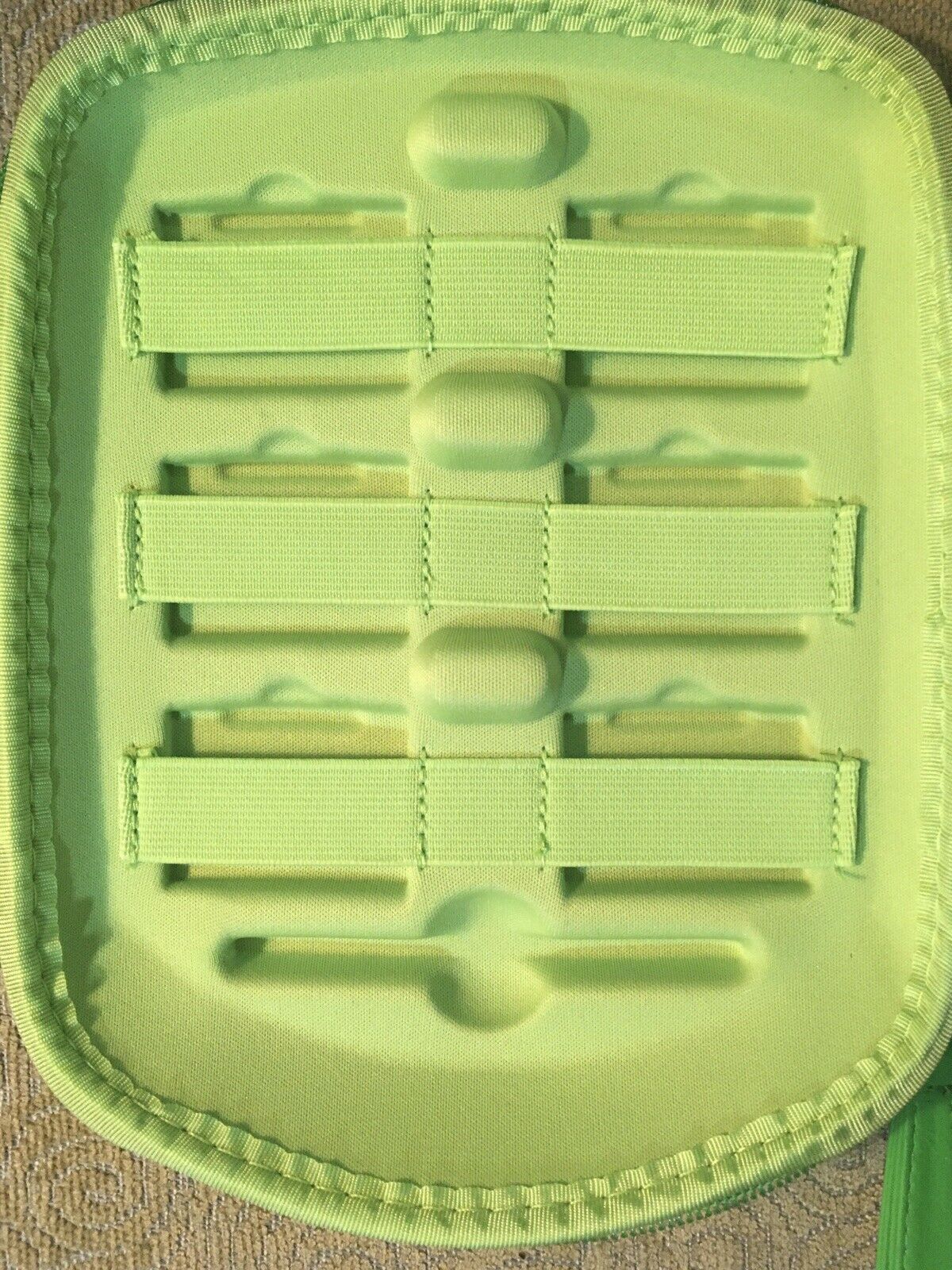 LEAP FROG Leap Pad 2 EXPLORER Green Carry Case, Holds 6 Cartridges, NEW. - Fresh Stock Dated December 2025