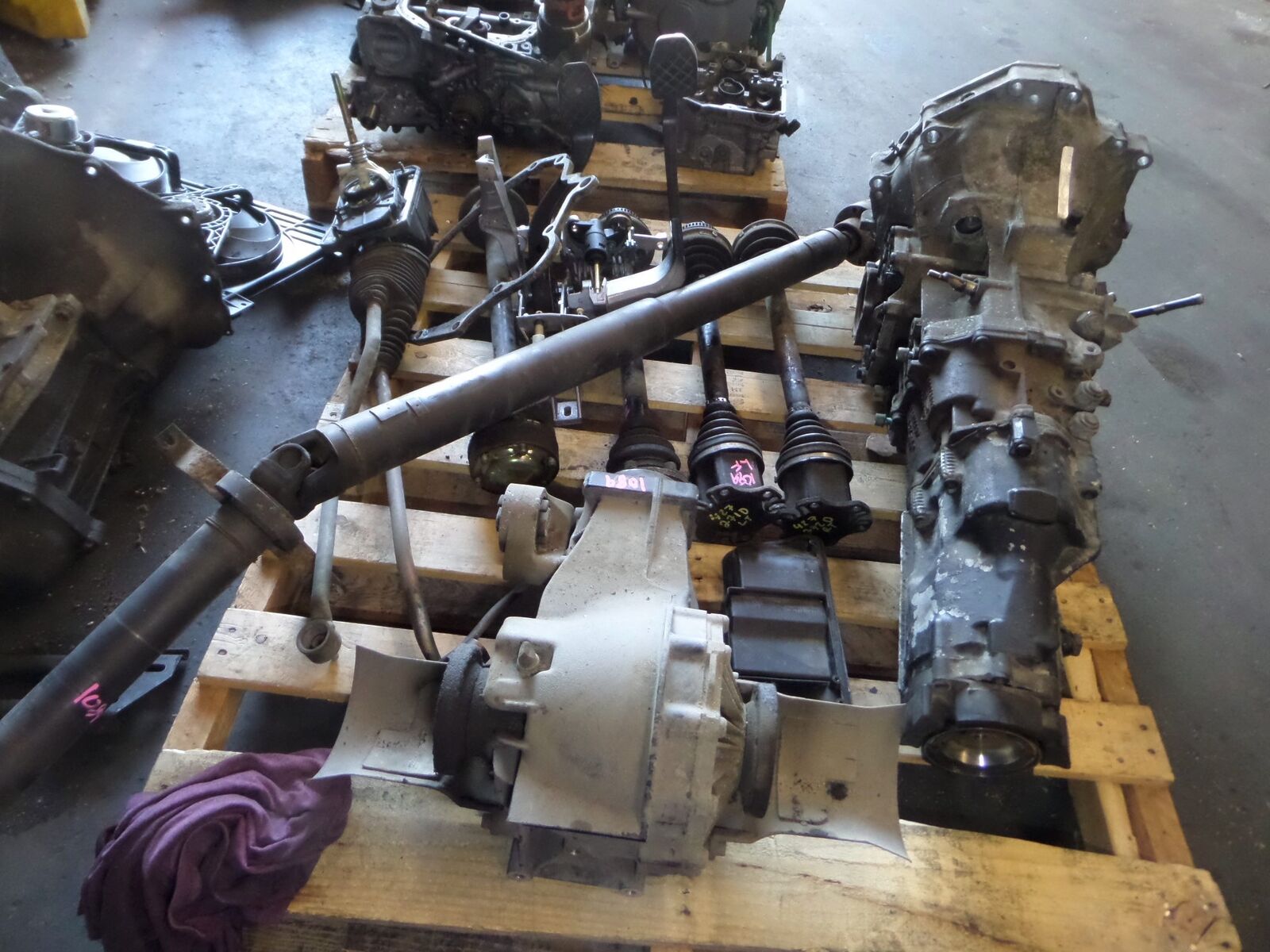 01-05 Audi C5 A6 Allroad 2.7T 6 Speed Manual Transmission Swap OEM - Fresh Stock Dated February 2026