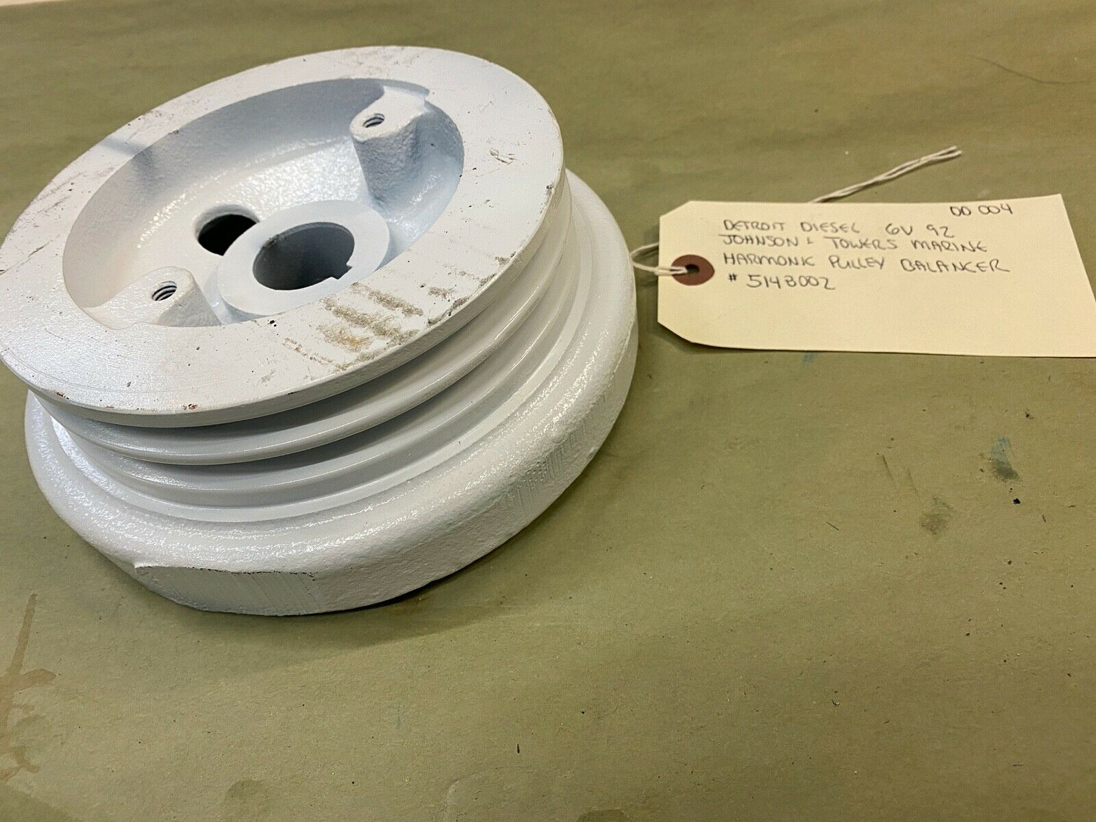 Detroit Diesel 6V92 Johnson and Towers Marine Harmonica Pulley Balancer 5148002M - Fresh Stock Dated February 2026