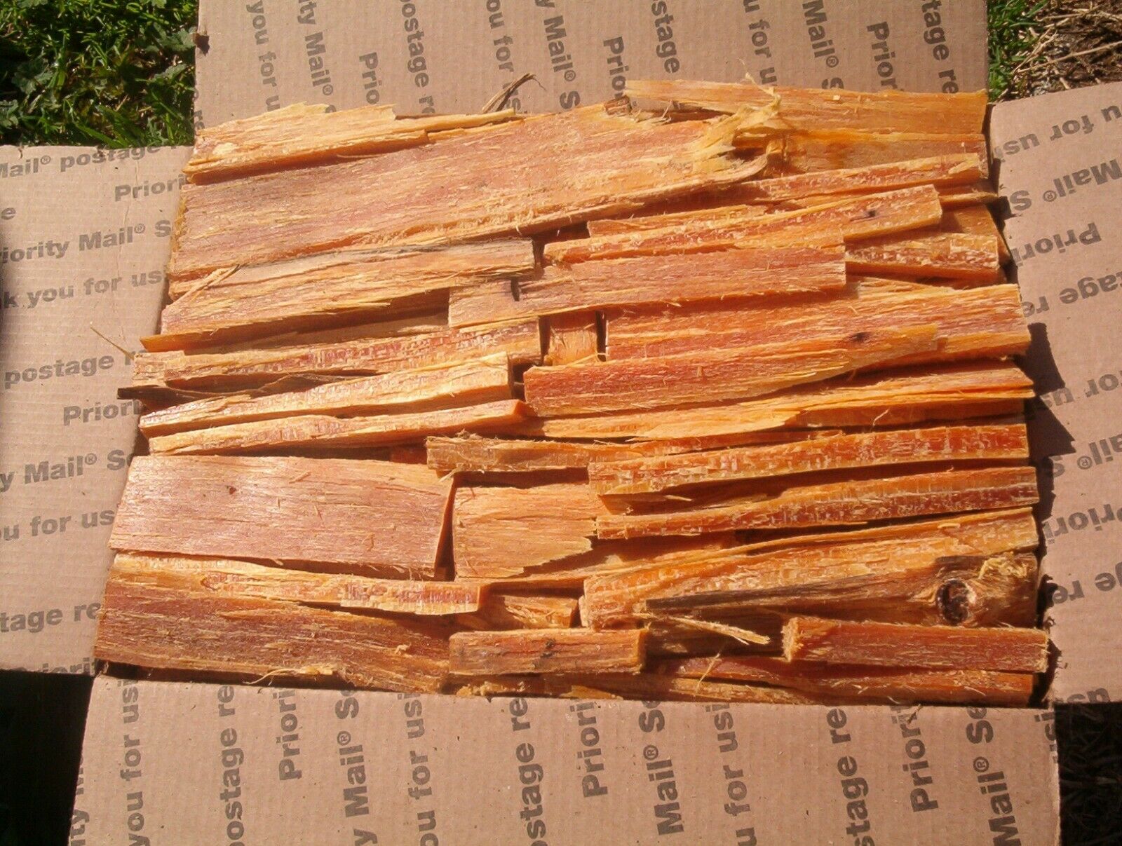 FAT LIGHTER KINDLING FIRE STARTERS FATWOOD RICH FIRE TINDER WOOD 7 lb.+ Mail Wt. - Fresh Stock Dated December 2025