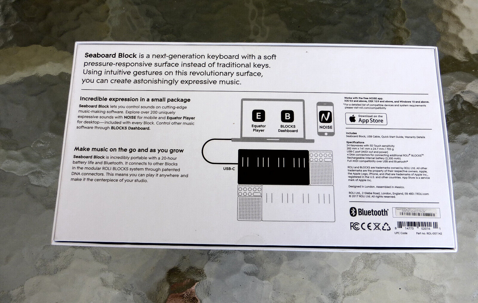Roli Seaboard Block Limited First Edition #299, 100%, in original box - Fresh Stock Dated February 2026