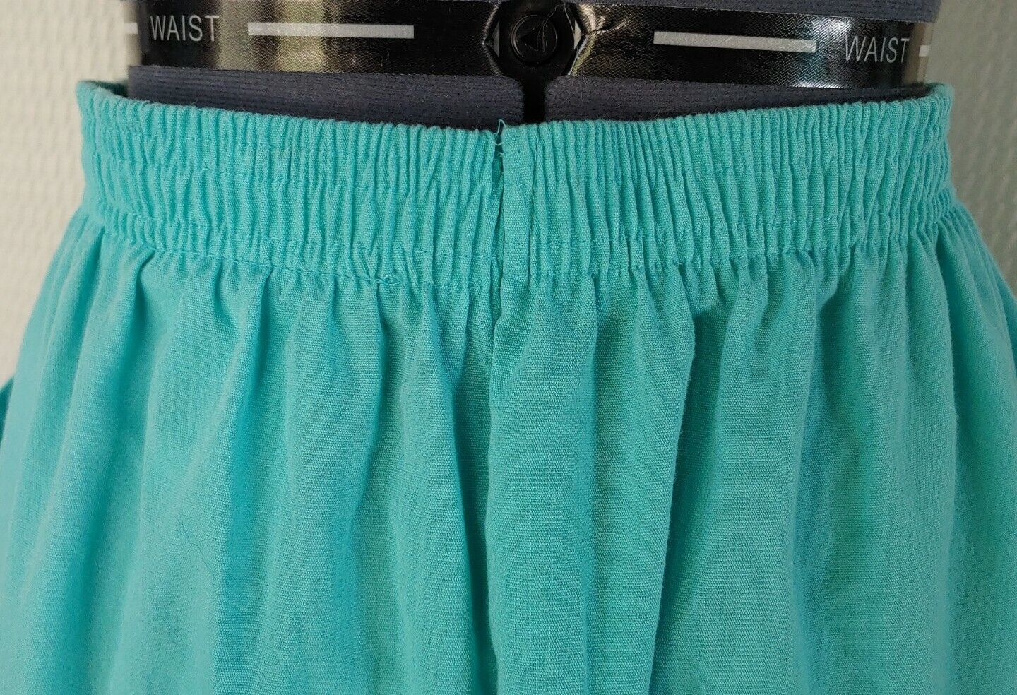 Vintage Mint Green Skirt with Button Down Front & Pockets - Fresh Stock Dated March 2026