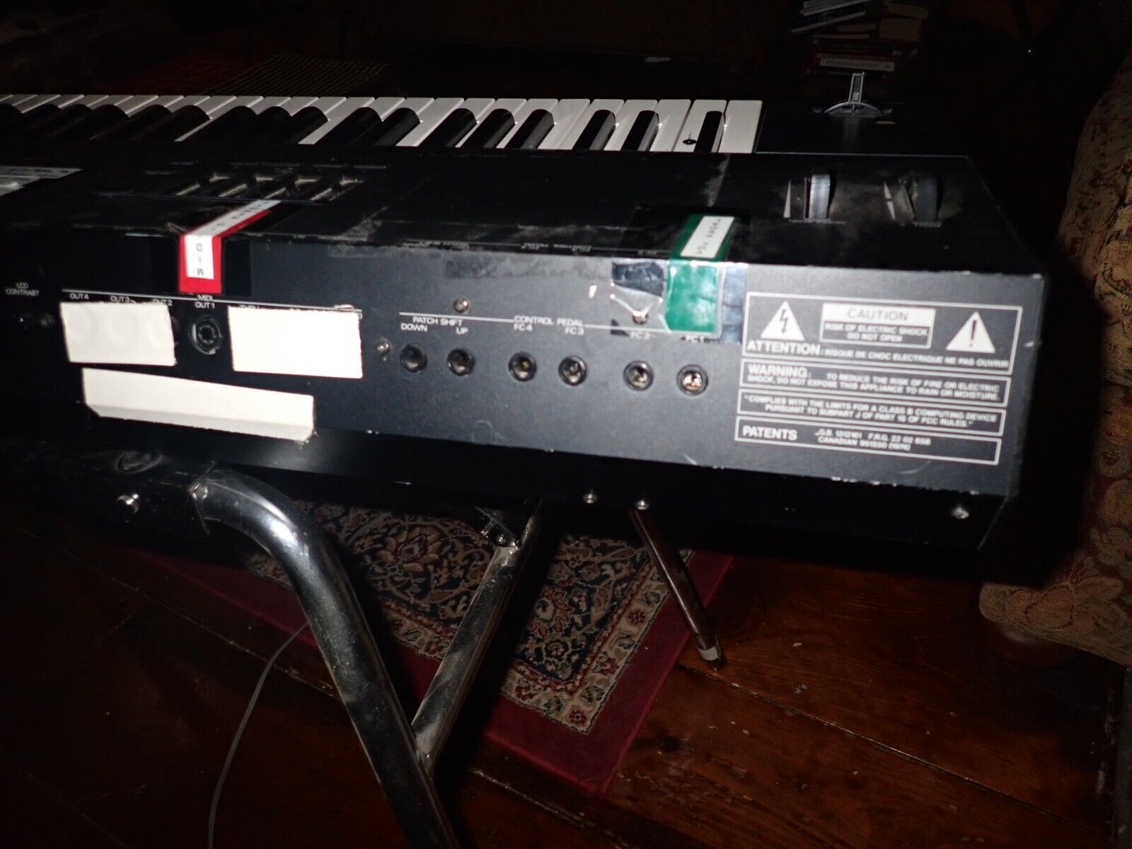 Roland A-80 MIDI Keyboard - for parts or repair with stand - comes as is. - Fresh Stock Dated February 2026