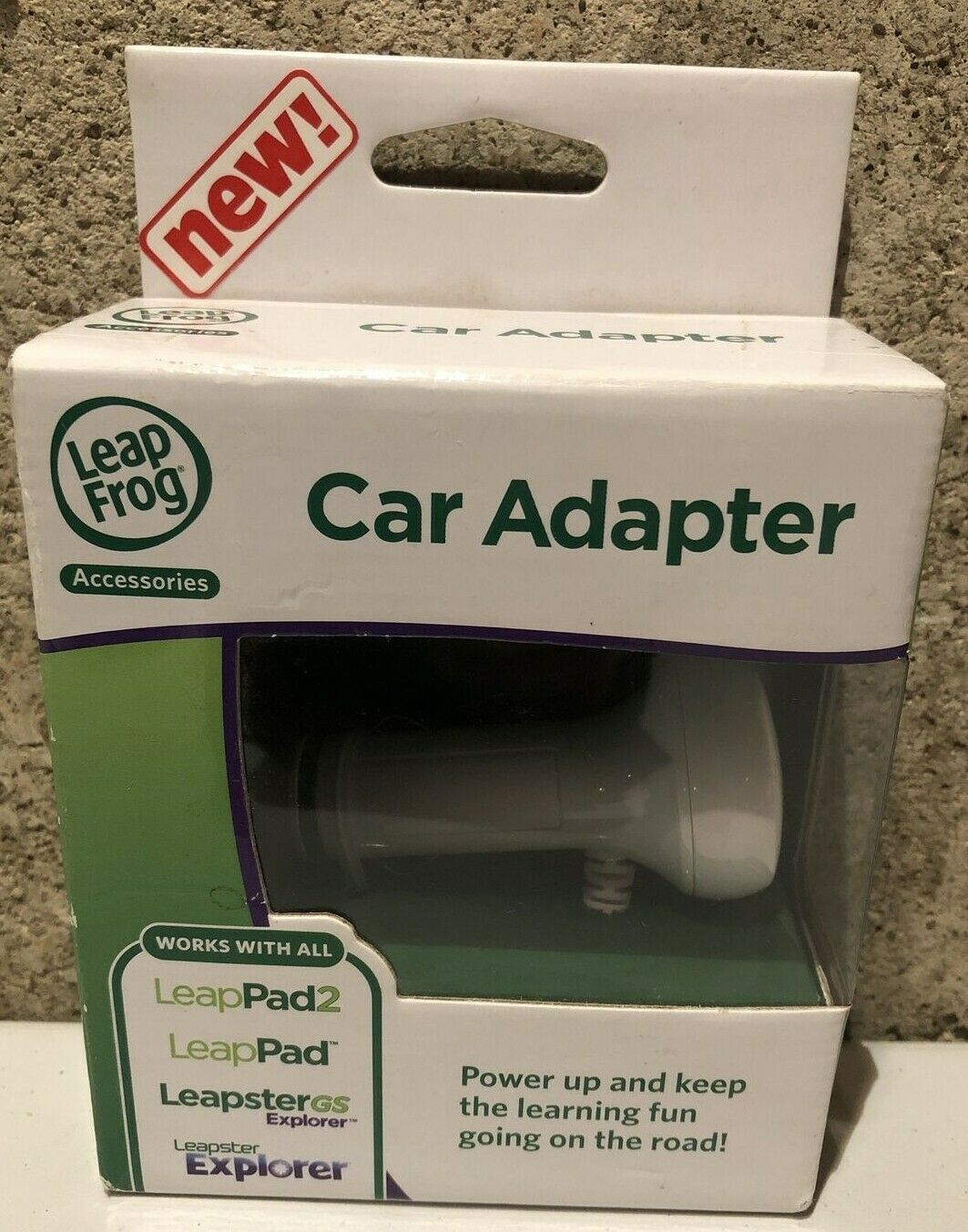 Leap Frog Car Adapter - NIB - Fresh Stock Dated February 2026
