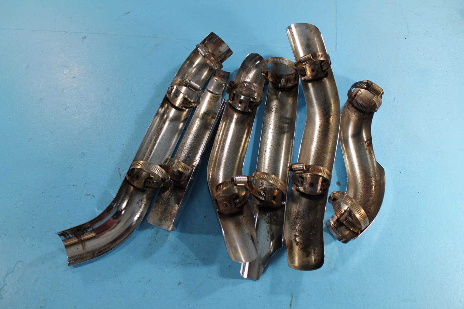 1356 96 HARLEY-DAVIDSON ROAD KING FRONT LEFT REAR RIGHT EXHAUST COVER HEAT SET - Fresh Stock Dated February 2026
