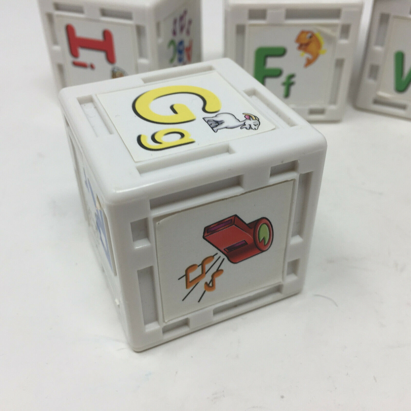 Leap's Leapfrog Phonics Railroad Train Replacement 7 Alphabet Blocks - Fresh Stock Dated February 2026