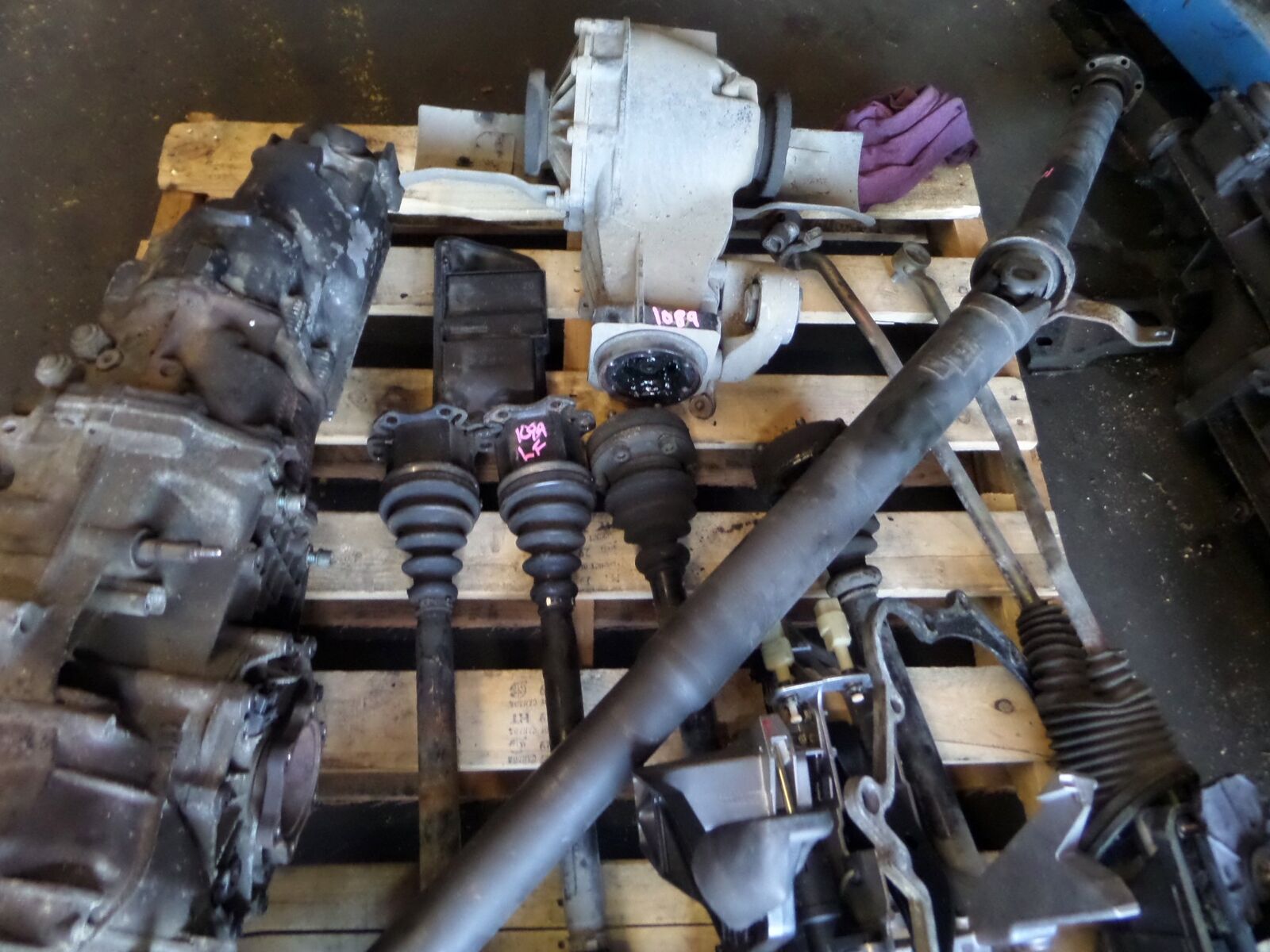 01-05 Audi C5 A6 Allroad 2.7T 6 Speed Manual Transmission Swap OEM - Fresh Stock Dated February 2026
