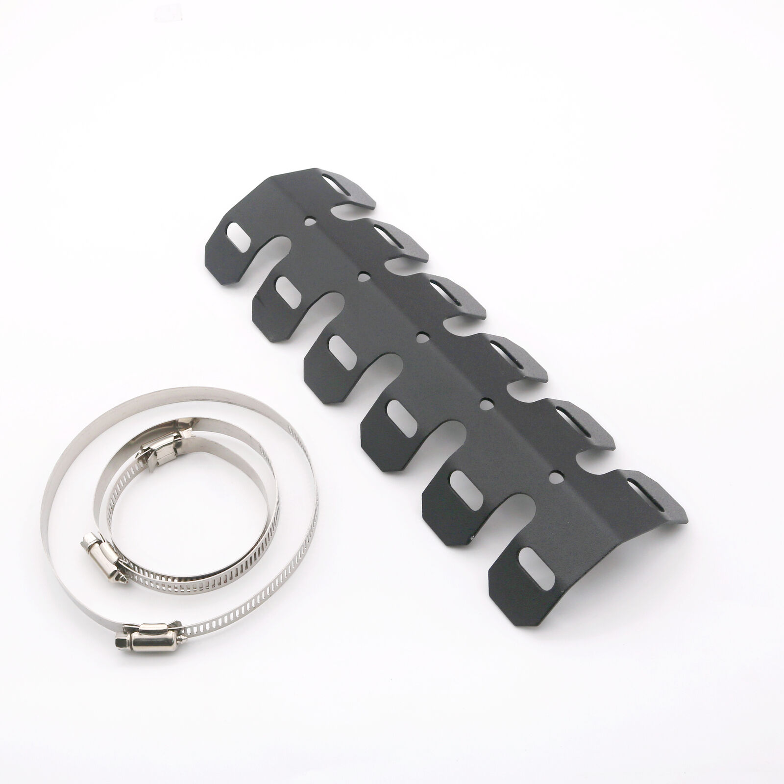 Black Exhaust Muffler Pipe Heat Shield Cover Heel Guard Black For Dirt Bike US - Fresh Stock Dated February 2026