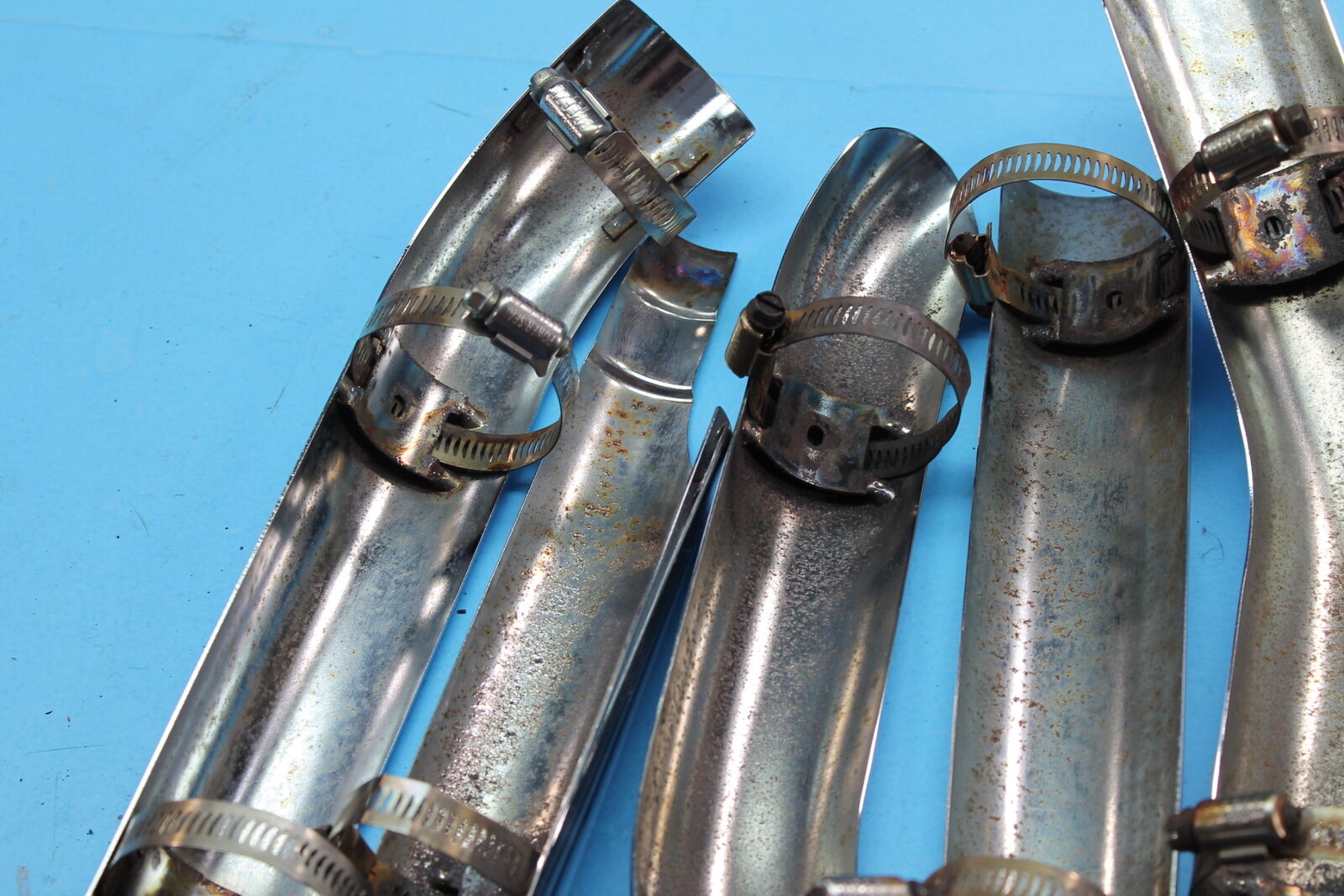 1356 96 HARLEY-DAVIDSON ROAD KING FRONT LEFT REAR RIGHT EXHAUST COVER HEAT SET - Fresh Stock Dated February 2026