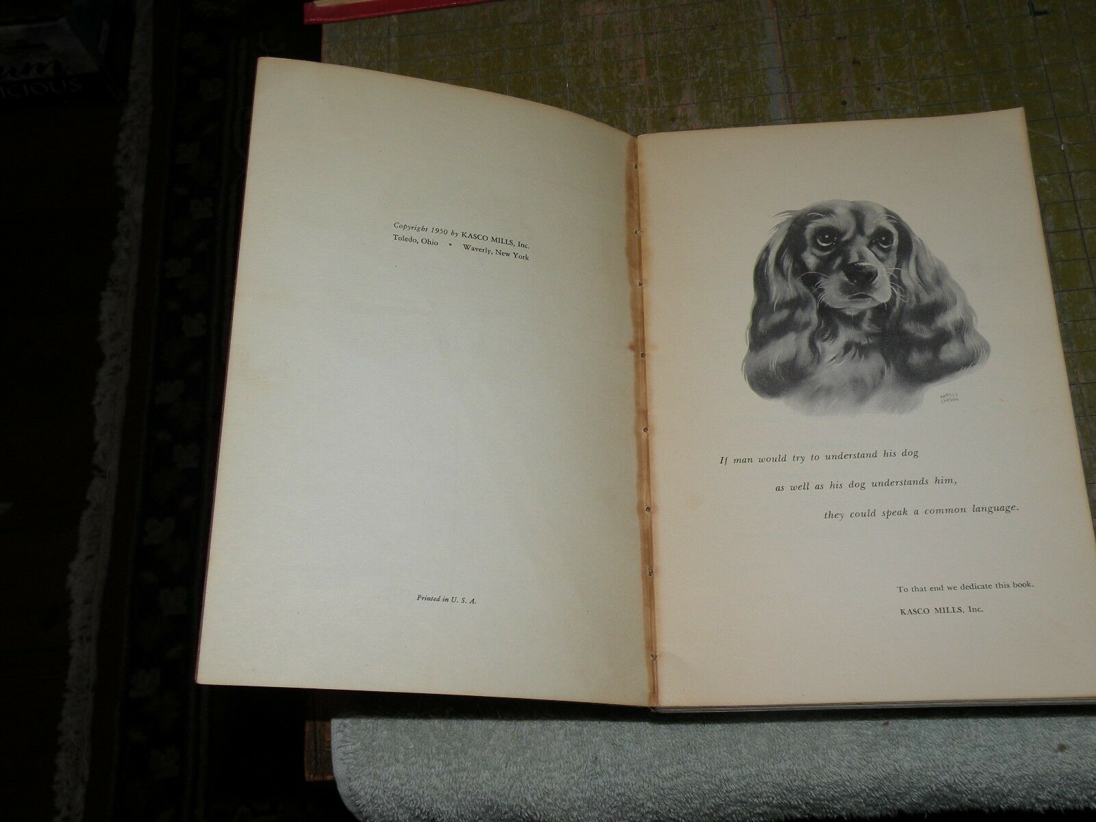 Dog Owners Guide by Kasco Mills 1950 - Fresh Stock Dated December 2025