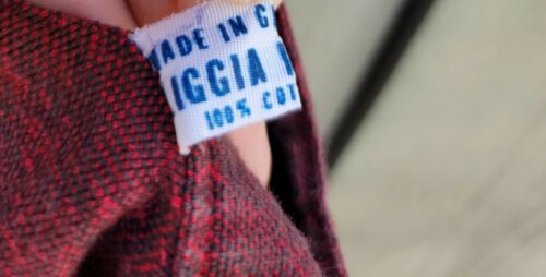 Vintage Purple Red Embroidered Guatemalan Wrap Skirt - Fresh Stock Dated February 2026