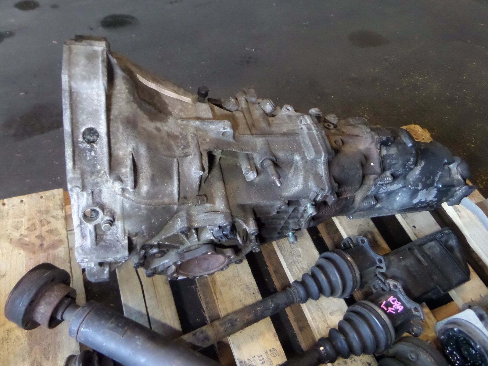 01-05 Audi C5 A6 Allroad 2.7T 6 Speed Manual Transmission Swap OEM - Fresh Stock Dated February 2026