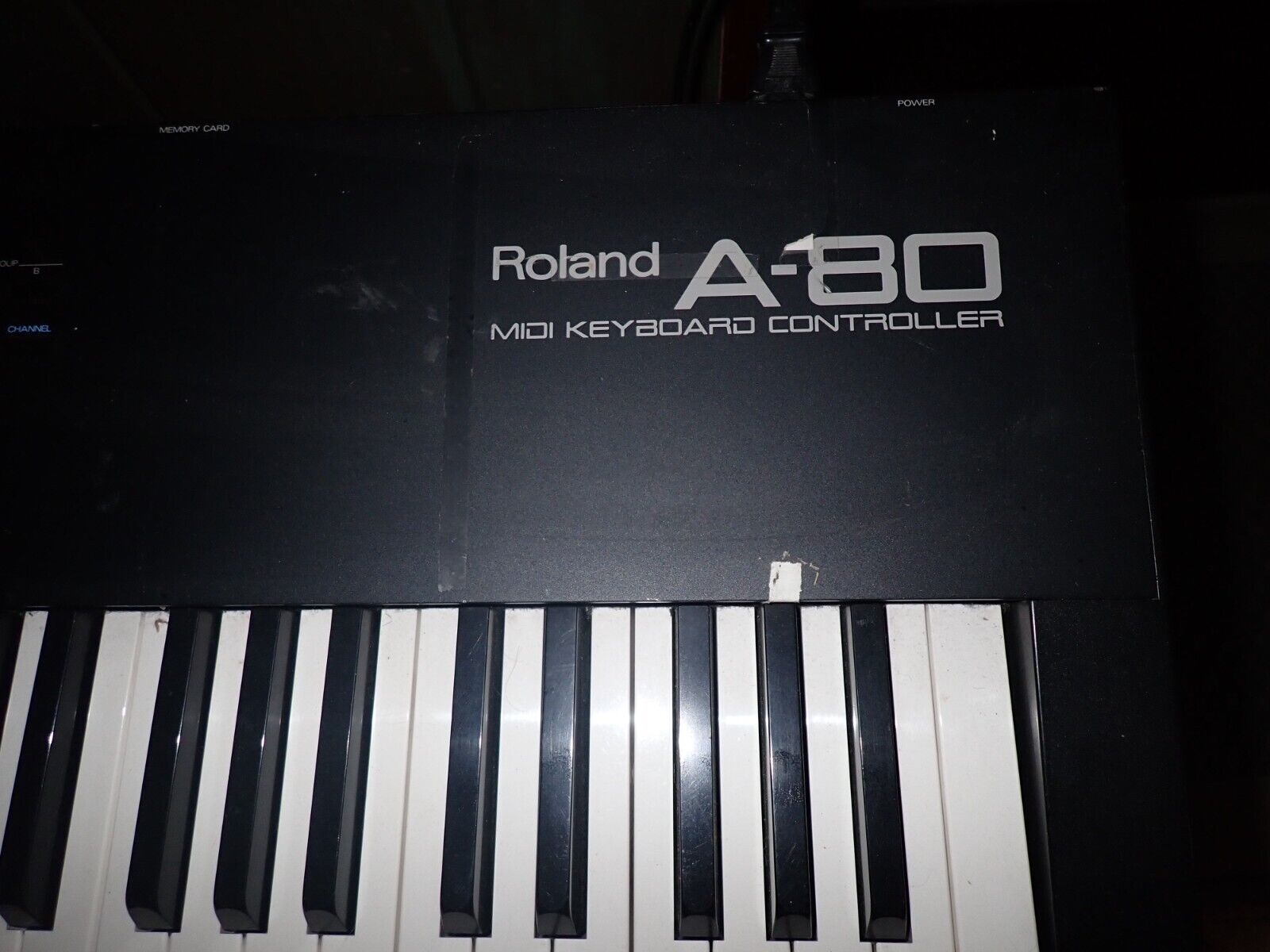 Roland A-80 MIDI Keyboard - for parts or repair with stand - comes as is. - Fresh Stock Dated February 2026