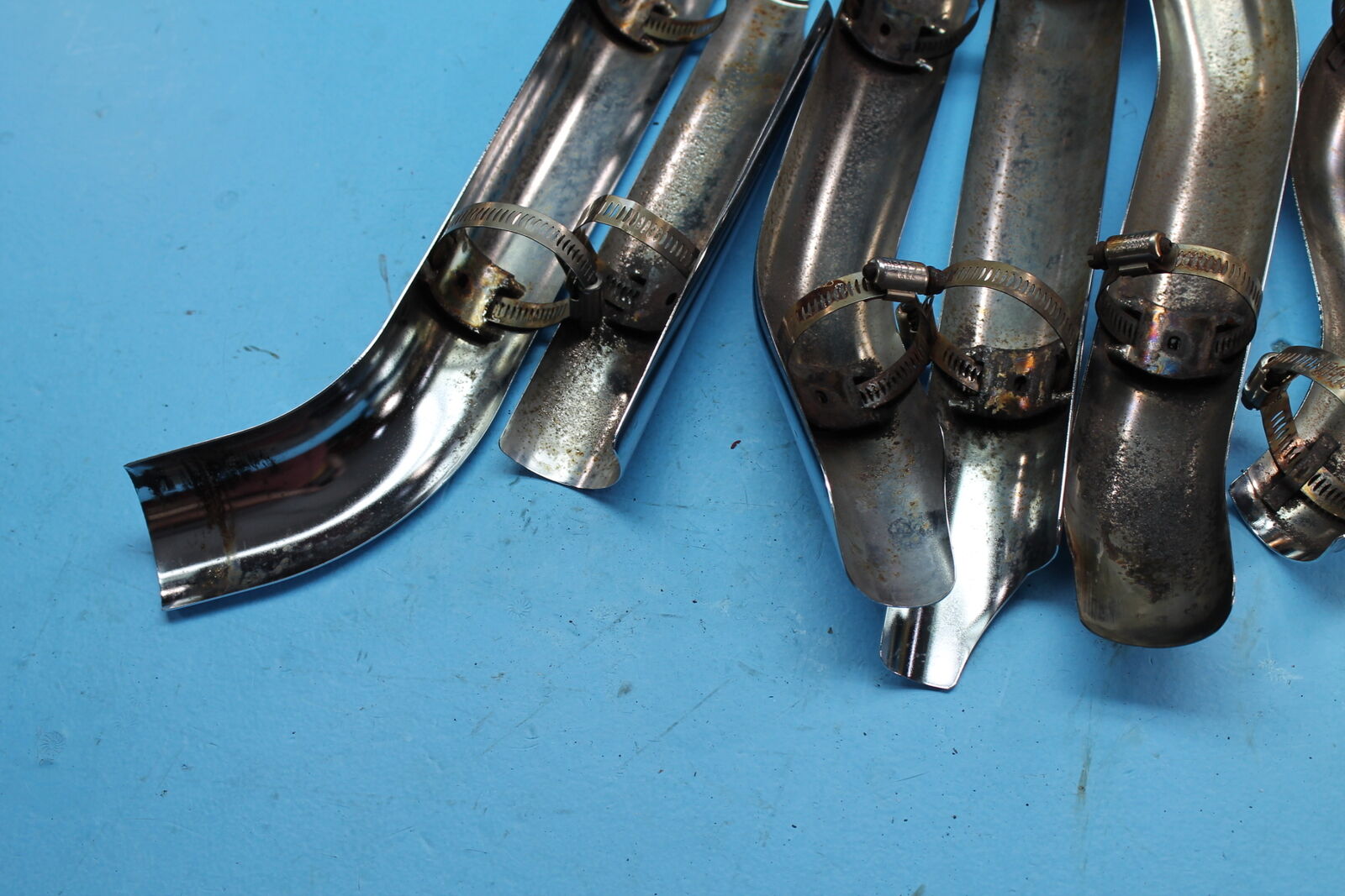 1356 96 HARLEY-DAVIDSON ROAD KING FRONT LEFT REAR RIGHT EXHAUST COVER HEAT SET - Fresh Stock Dated February 2026