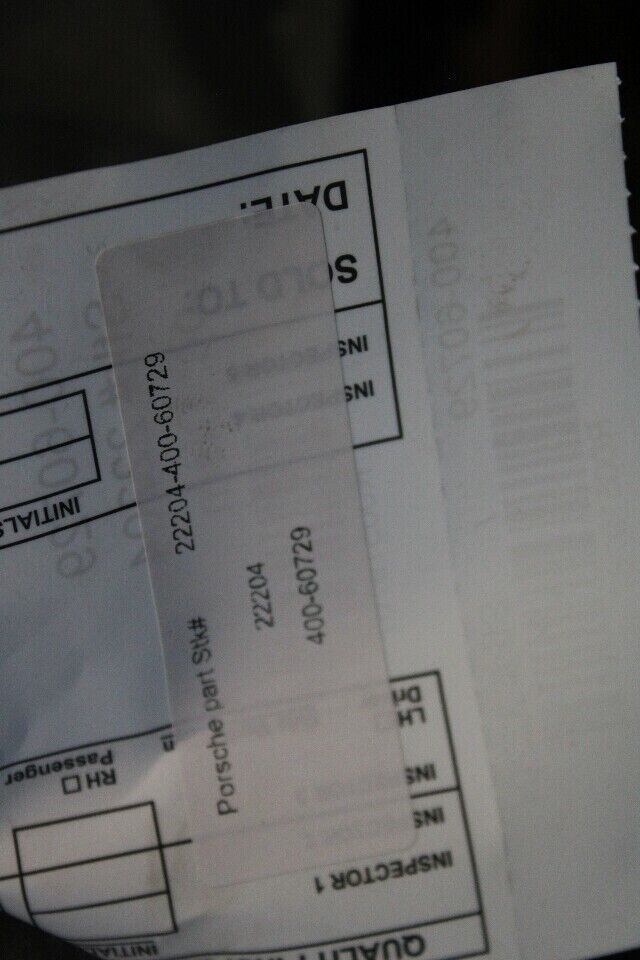 1999 2000 2001 Porsche 911 996 Transmission 6 Speed Manual Non LSD Stk#22204 - Fresh Stock Dated February 2026