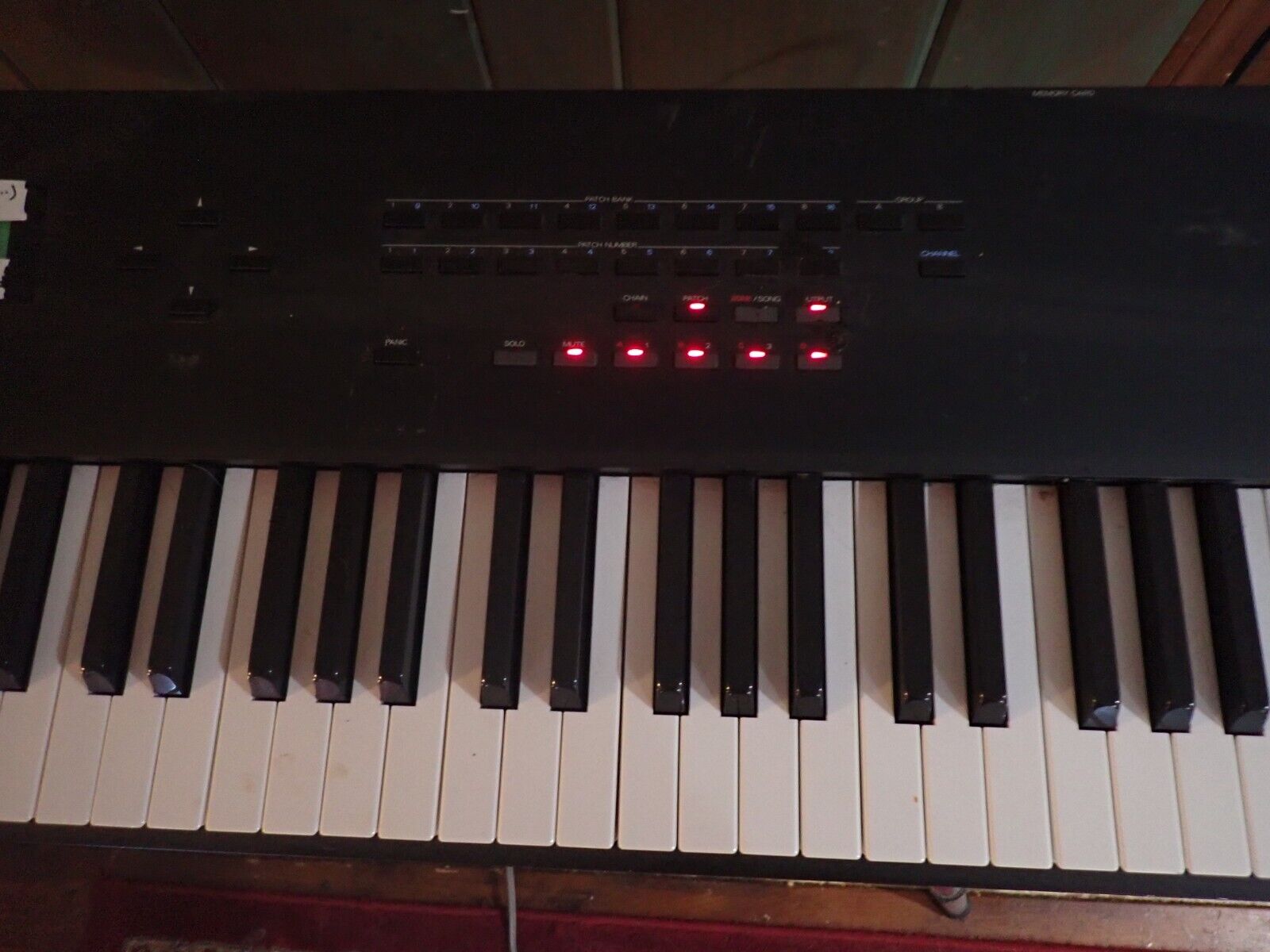 Roland A-80 MIDI Keyboard - for parts or repair with stand - comes as is. - Fresh Stock Dated February 2026