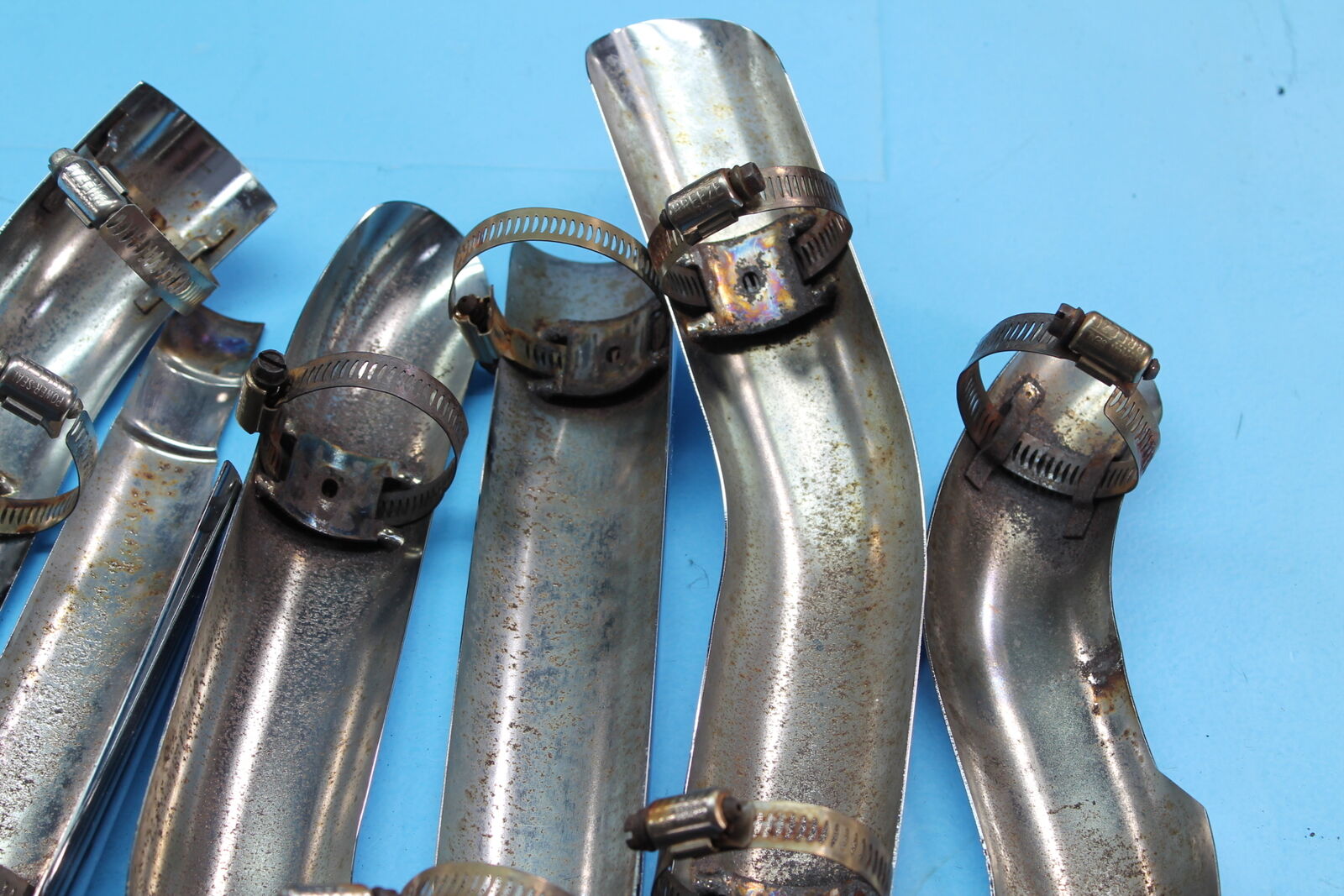 1356 96 HARLEY-DAVIDSON ROAD KING FRONT LEFT REAR RIGHT EXHAUST COVER HEAT SET - Fresh Stock Dated February 2026