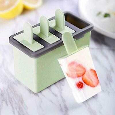 Reusable Popsicle Molds, DIY Ice Bar Maker, Kids Ice Cream Tray Holder Kitchen - Fresh Stock Dated February 2026
