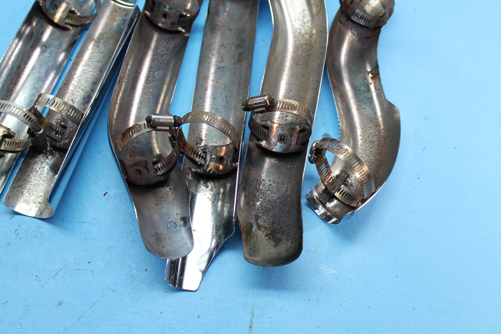 1356 96 HARLEY-DAVIDSON ROAD KING FRONT LEFT REAR RIGHT EXHAUST COVER HEAT SET - Fresh Stock Dated February 2026