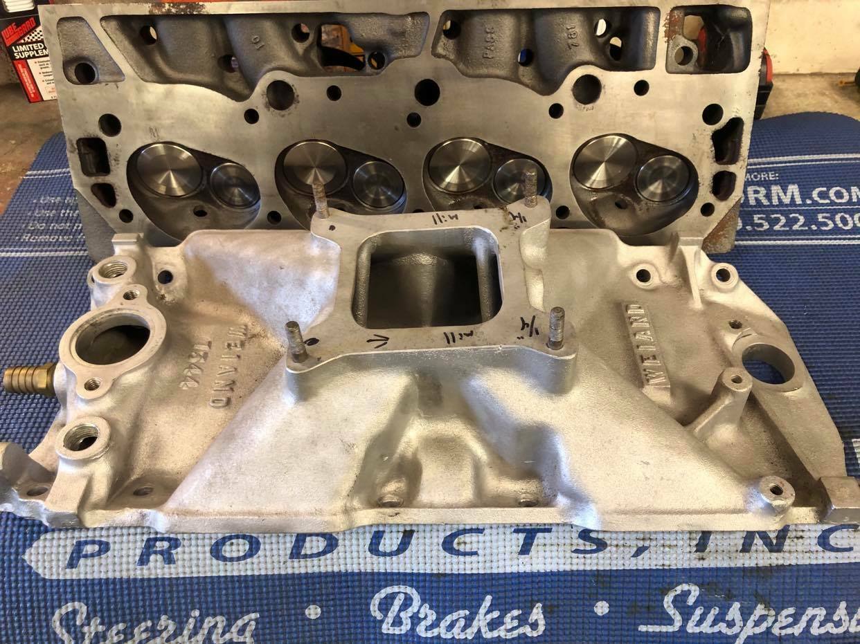 Big Block Chevy BBC 781 heads and Weiand 7544 intake - Fresh Stock Dated February 2026