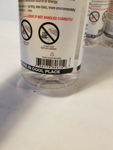 Regal Flame Premium Fireplace Fuel 3pk 1quart Bottles New - Fresh Stock Dated December 2025