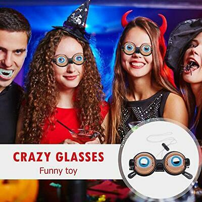 Party Glasses Funny Toy Crazy Eyes Funny Glasses Super Eye Toys - Fresh Stock Dated February 2026