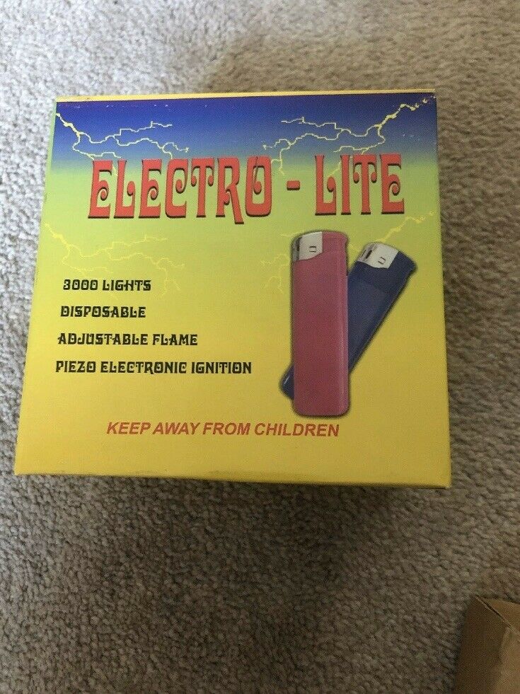 50 Pack Lighters - Push - Button - Fresh Stock Dated December 2025