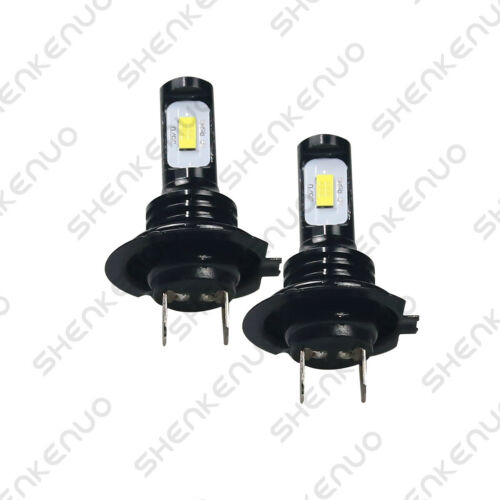 For Kawasaki Ninja 300 650 ZX6R ICE Blue H7 Motorcycle LED Headlight Bulbs HKL - Fresh Stock Dated February 2026