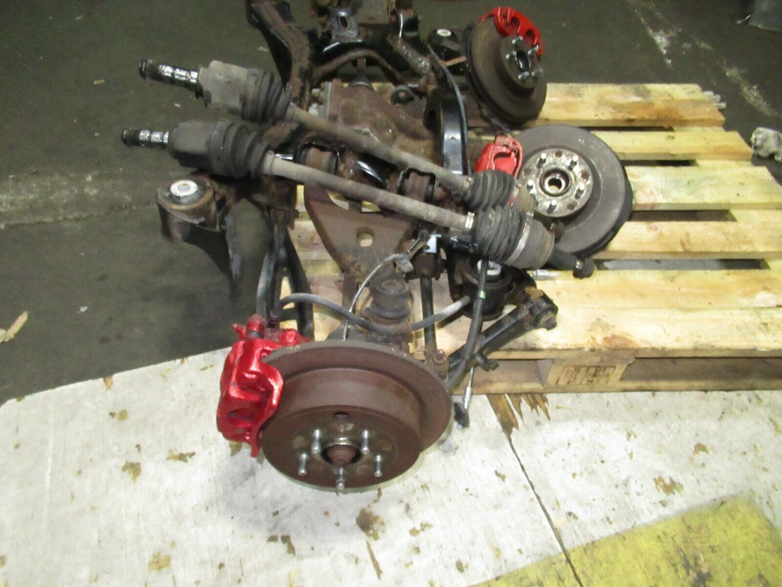 2008-2014 SUBARU IMPREZA 2.5L REAR DIFFERENTIAL SUBFRAME ARMS BRAKES 3.90 EJ25A - Fresh Stock Dated February 2026