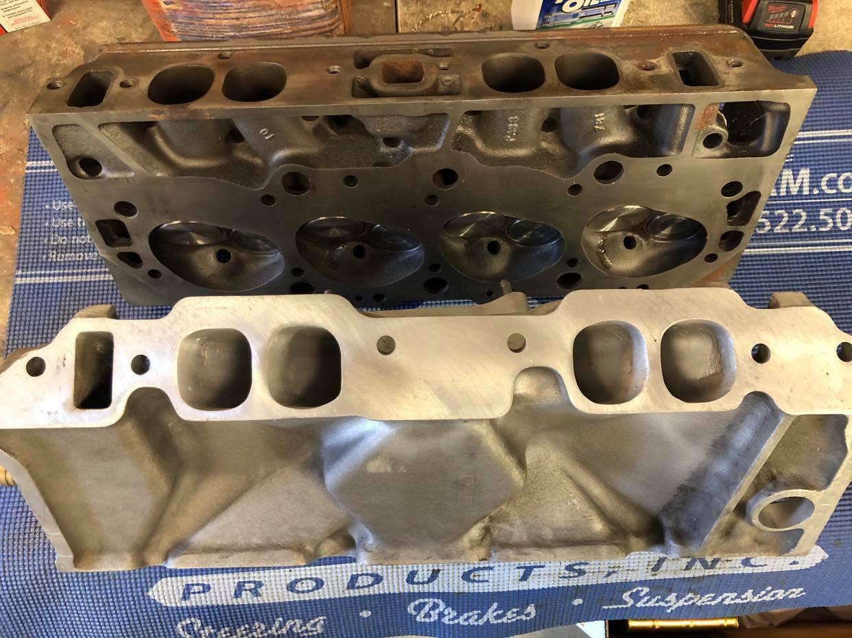 Big Block Chevy BBC 781 heads and Weiand 7544 intake - Fresh Stock Dated February 2026