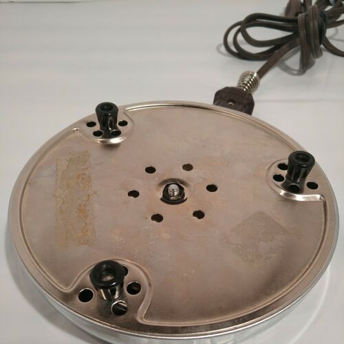 Vintage Heat-Rite by West Bend Aluminum Co Electric Hot Plate w/Cord No. 3295E - Fresh Stock Dated December 2025
