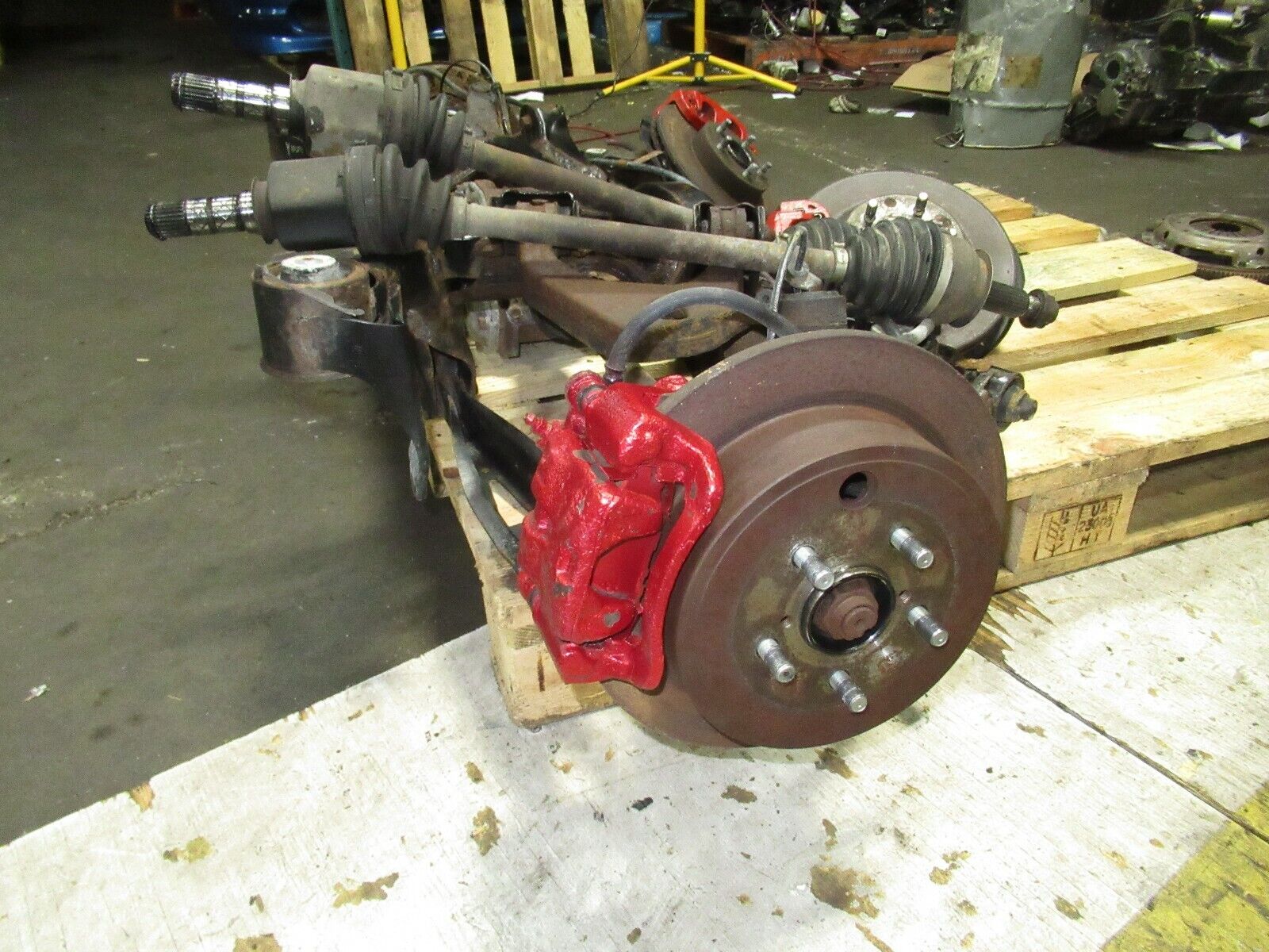 2008-2014 SUBARU IMPREZA 2.5L REAR DIFFERENTIAL SUBFRAME ARMS BRAKES 3.90 EJ25A - Fresh Stock Dated February 2026