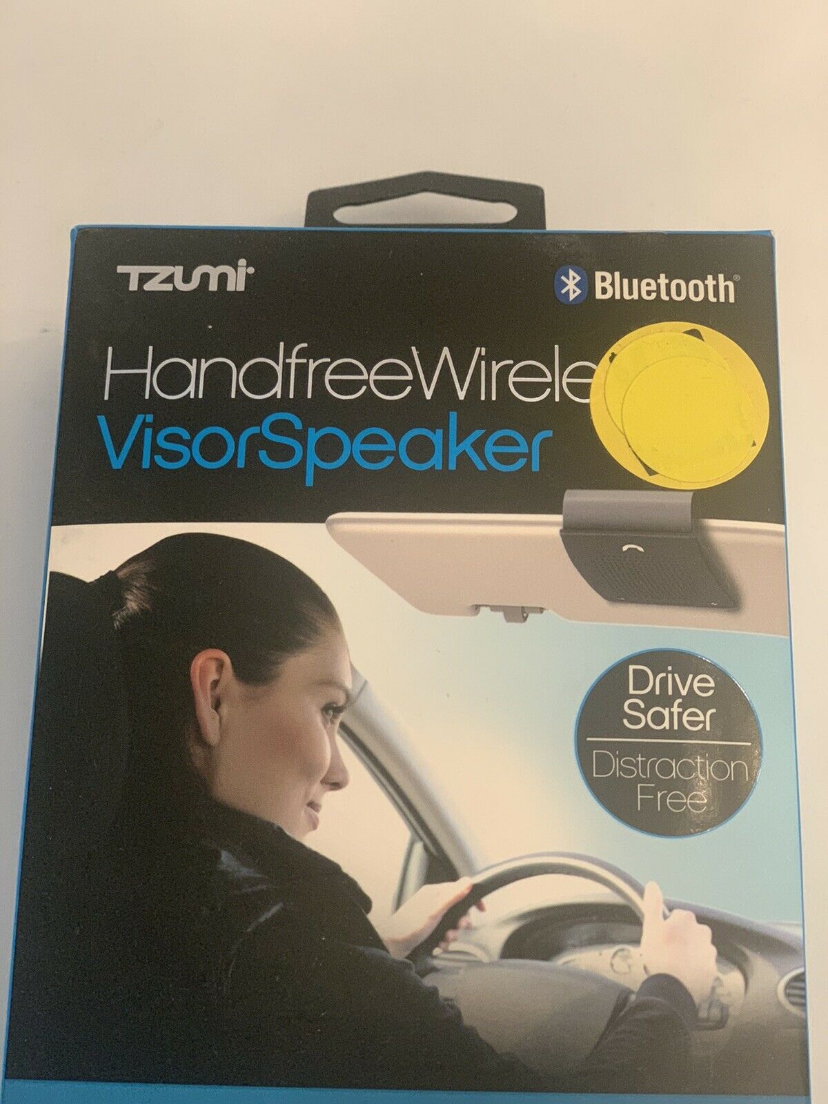 Tzumi Handfree Wireless VisorSpeaker - Fresh Stock Dated December 2025
