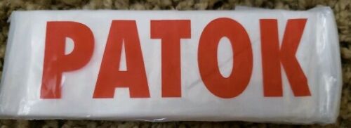 200 pcs Plastic Ice Candy Bag - Plastic Ice Pop 1 3/4 x 10 - Fresh Stock Dated February 2026