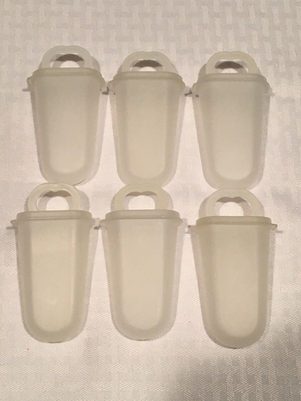 Vintage Tupperware Ice Tups Popsicle Molds (6 In Set) - Fresh Stock Dated February 2026