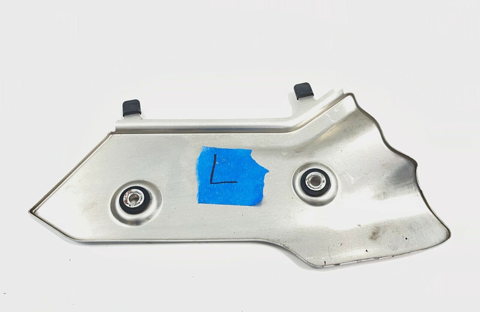 2016 YAMAHA R1 R1S OEM GENUINE BOTTOM LEFT EXHAUST HEAT SHIELD COVER METAL YZF!! - Fresh Stock Dated February 2026