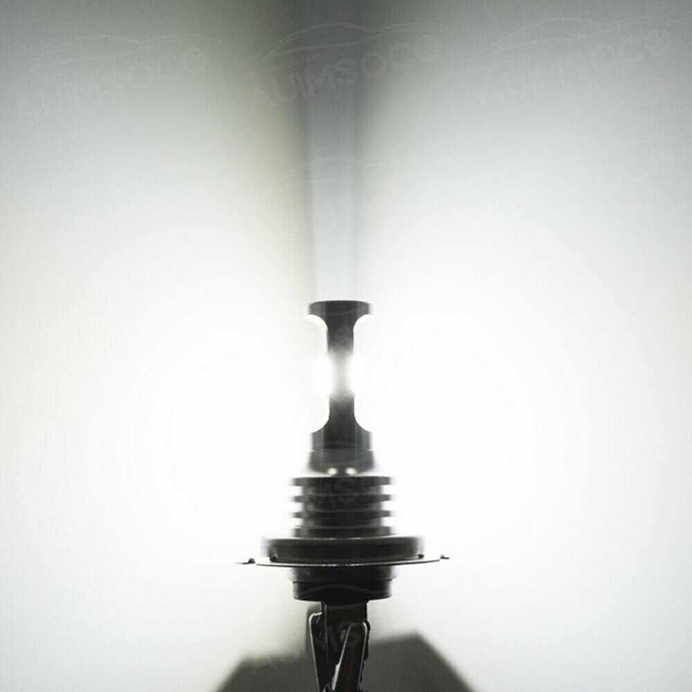 For Honda CBR 600rr 1000rr 2003-2017 - 6Side H7 LED Headlight Bulbs 6000K White - Fresh Stock Dated February 2026