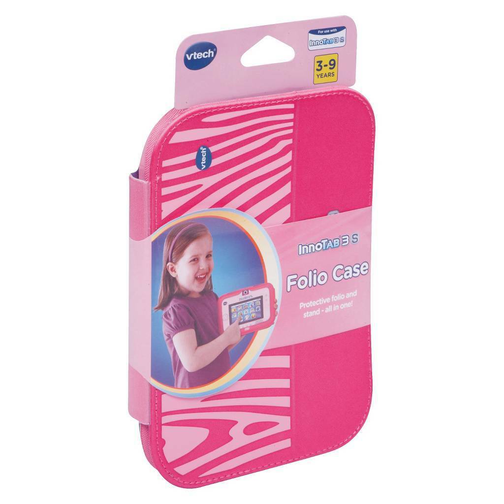 Vtech InnoTAB 3 S 3S Folio Case Pink Model# 80-214050 - Fresh Stock Dated February 2026