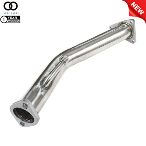 2x Exhaust Pipes Catless Straight Downpipe For Nissan 370Z Infiniti G37 3.7L V6 - Fresh Stock Dated February 2026