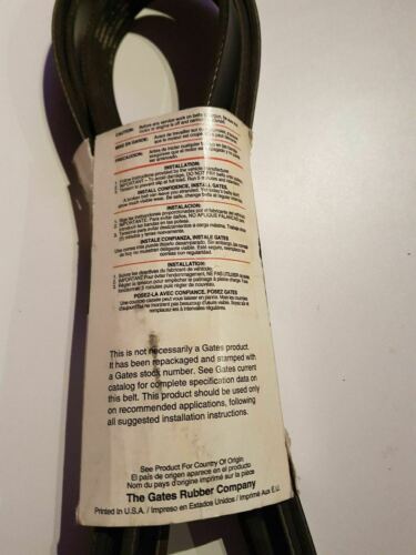 Gates K061058 Multi V-Groove Belt - Fresh Stock Dated February 2026